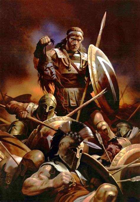 Spartans at Thermopylae- by Nikolay Zubkov | Sparta warrior, Greco ...