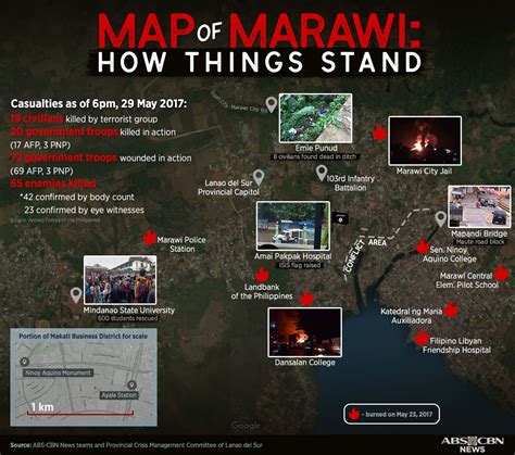 Marawi Map - Map of Marawi | A map of Marawi City. Photo courtesy of ...