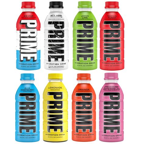 Prime Hydration Sports Drink - Assorted Variety Pack - Energy Drink ...