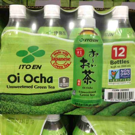 Ito en Oi Ocha Green Tea 12/16.9oz 290983 - South's Market