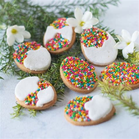 Colorful Easter Egg Sugar Cookies