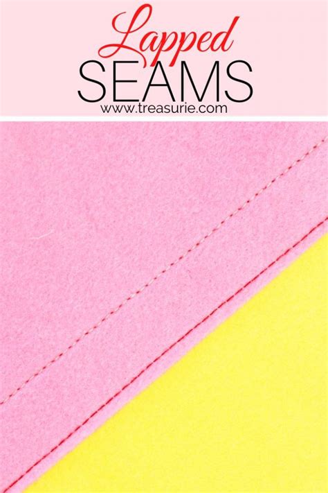 Lapped Seams - Sewing Seams Made Simple | TREASURIE