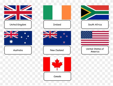 English Speaking Countries Flags Google Image Search - English Speaking ...