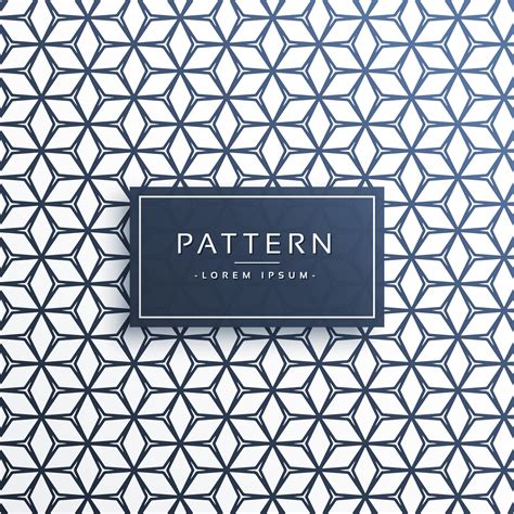 Geometric Line Pattern - Free Vector Geometric Seamless Pattern ...