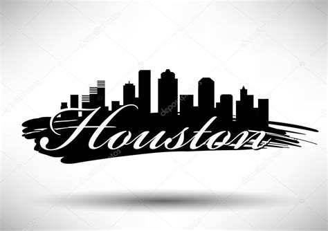 Houston Skyline icon Stock Vector Image by ©kursatunsal #93296038