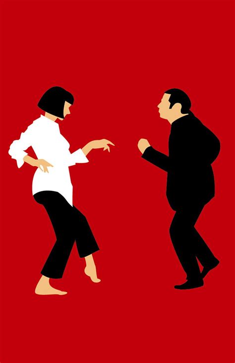 Pulp fiction dance scene - Pulp fiction, Movie artwork, Movie posters ...