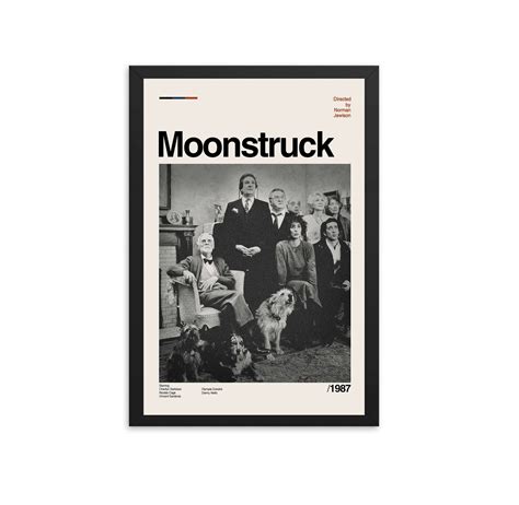 Moonstruck Movie Art Moonstruck Poster Movie Poster Retro - Etsy