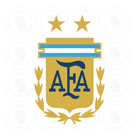 Argentina National Football Team Emblem SVG PNG Futbol Soccer - Etsy ...