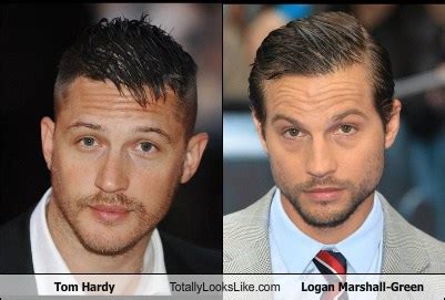 Tom Hardy Totally Looks Like Logan Marshall-Green - Totally Looks Like