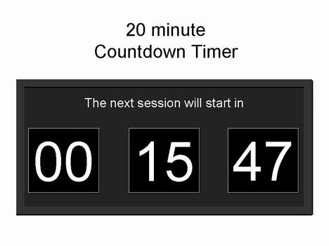 Free PowerPoint Countdown Timer Template