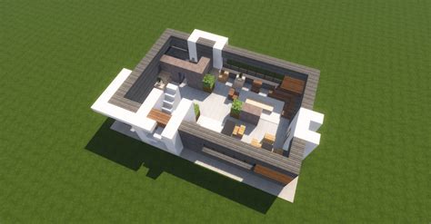 Minecraft Modern House Interior Design - Minecraft Land