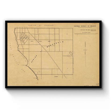 Brighton, Victoria Australia Vintage Map #100 (1855) – Vintage Maps