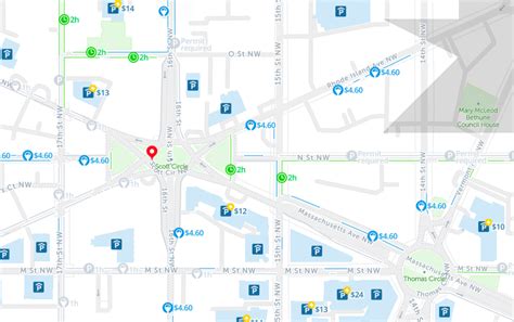 2024: Map of Free Parking in Washington DC - SpotAngels