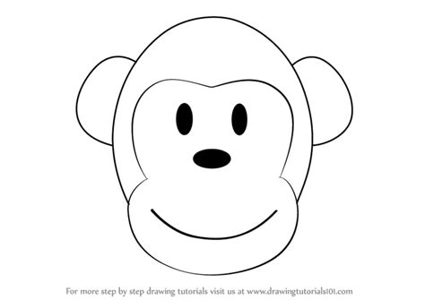 Monkey Cartoon Drawing