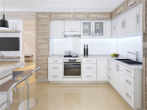 How to Go Modern with White Shaker Cabinets