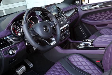 Carbon Mercedes-AMG GLE 63 by Topcar Has Purple Leather Interior ...