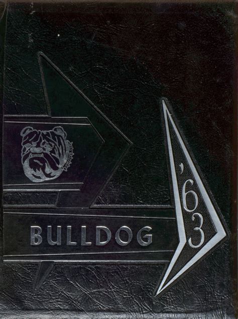 1963 yearbook from Pike County High School from Brundidge, Alabama for sale