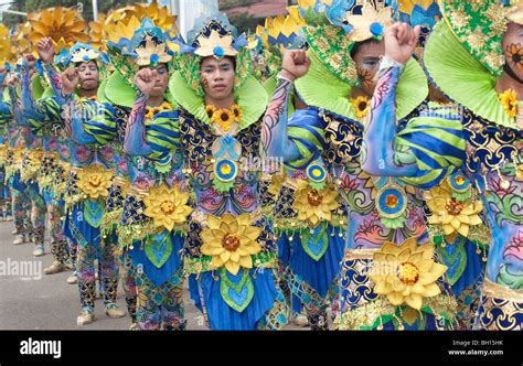 dancers in Sinulog festival,cebu city, philippines Stock Photo - Alamy