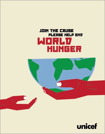 Unicef - Help End World Hunger - Gerald Edwards