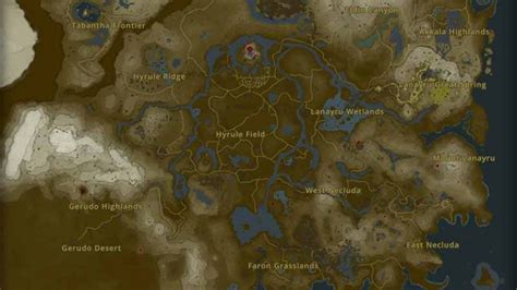 Zelda Tears Of The Kingdom (TOTK) Interactive Map