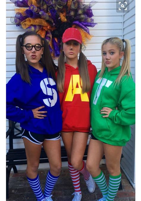 Alvin and the Chipmunks Costumes for a Trio Halloween