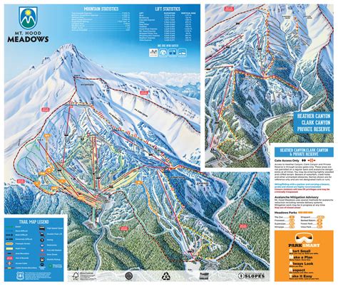 Mt. Hood Meadows Trail Map