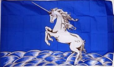 Scottish Unicorn flag