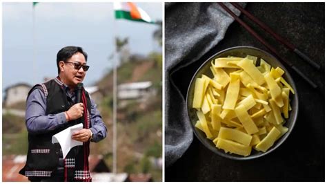 Kiren Rijiju Peels Arunachal Pradesh Bamboo Shoot In Viral Video