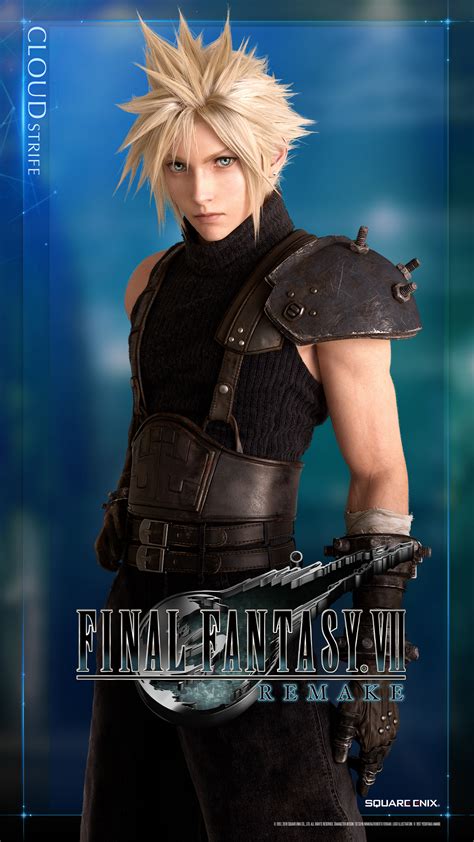 Final Fantasy VII Remake Wallpapers of Cloud Strife and Barret Wallace ...