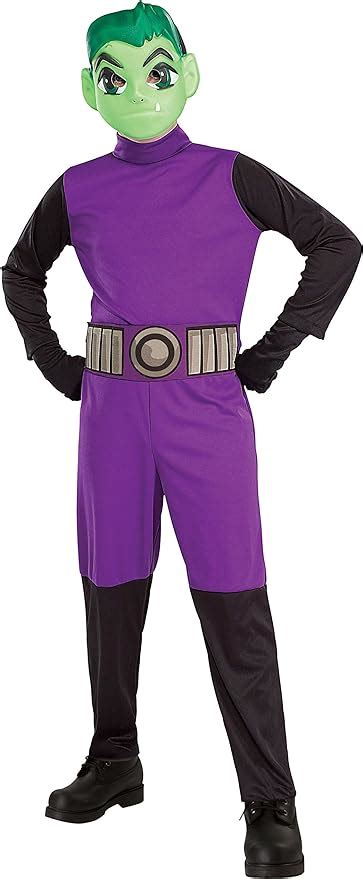 Amazon.com: Rubie's boys Teen Titans Go Movie Costume Beast Boy ...