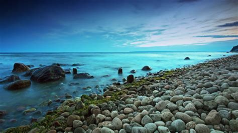 Blue Hour on the Baltic | Background pictures, Summer beach wallpaper ...