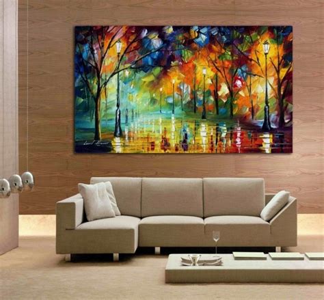 50 Chic Canvas Painting for Your Living Room | Wandkunst wohnzimmer ...