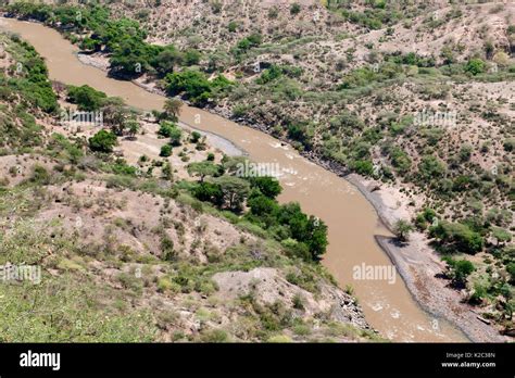 Awash river and gorge, Awash National Park, Afar Region, Great Rift ...