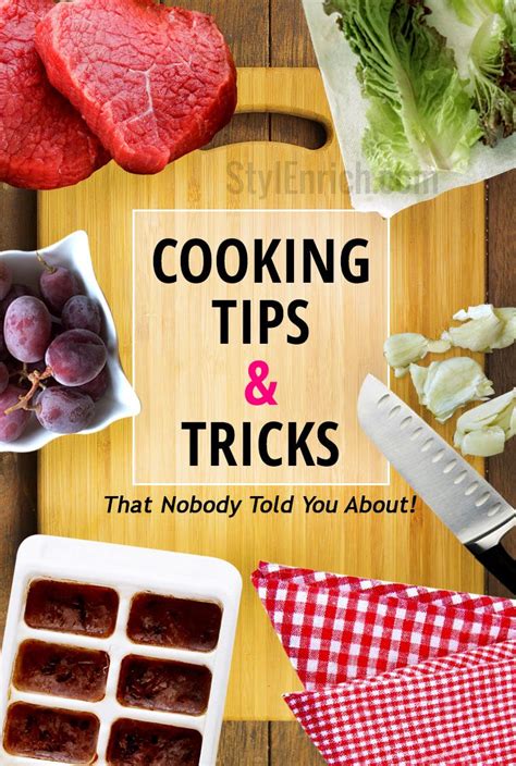 Cooking Tips and Tricks that Nobody Told You About!