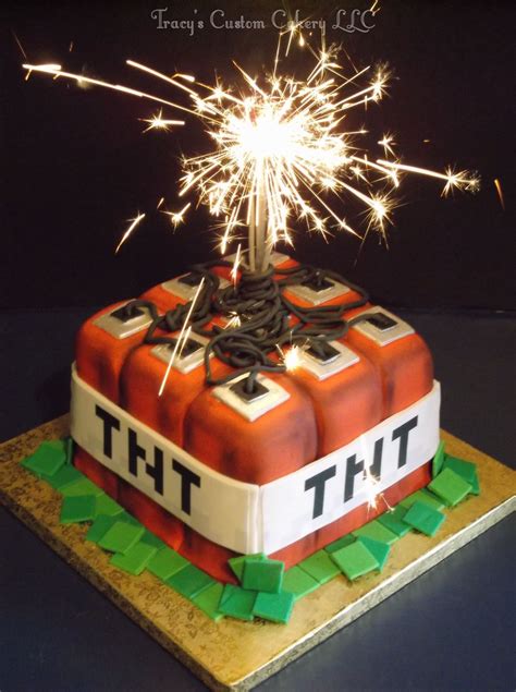 Minecraft TNT Cake | Cakes for Boys | Pinterest | Cake, Birthdays and ...