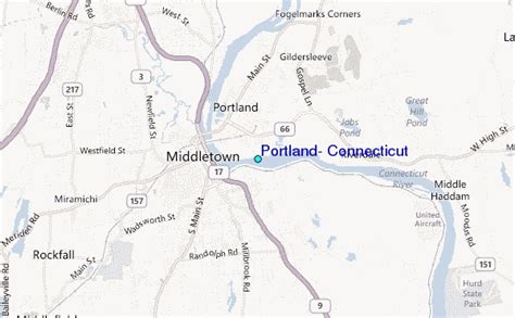 Portland, Connecticut Tide Station Location Guide