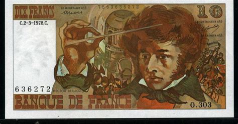 France money 10 French Francs banknote 1978 Hector Berlioz|World ...