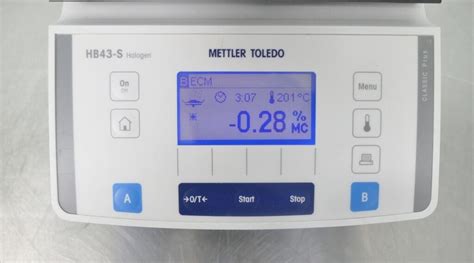 Mettler Toledo Moisture Analyzer HB43-S - The Lab World Group