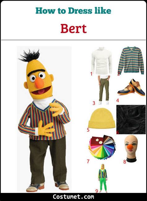 Bert & Ernie (Sesame Street) Costume for Cosplay & Halloween 2022 Bert ...