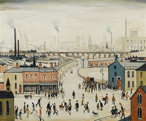 The Works of Laurence Stephen Lowry: 1958 - Industrial Landscape