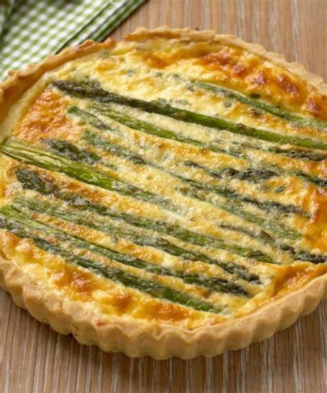 Asparagus Cream Cheese Quiche Recipe