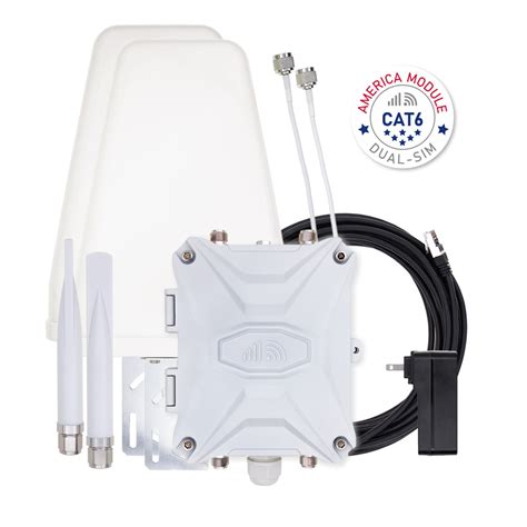 Outdoor Cellular Router 4G 5G SIM Card Modem Ethernet Port