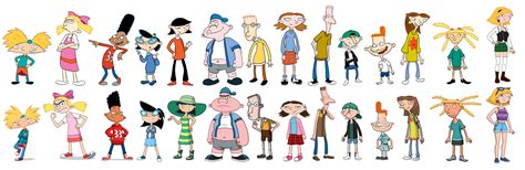 Hey Arnold! Characters by MarkPipi on DeviantArt