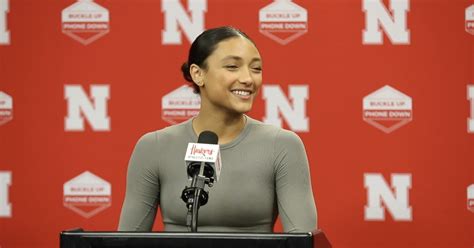 Nebraska's Kenzie Knuckles: "Me and Madi. We got here together, we're ...