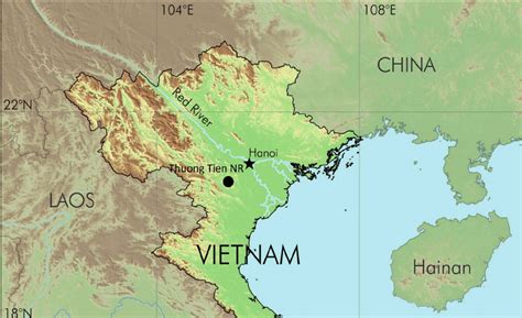 An HOA Vietnam Map