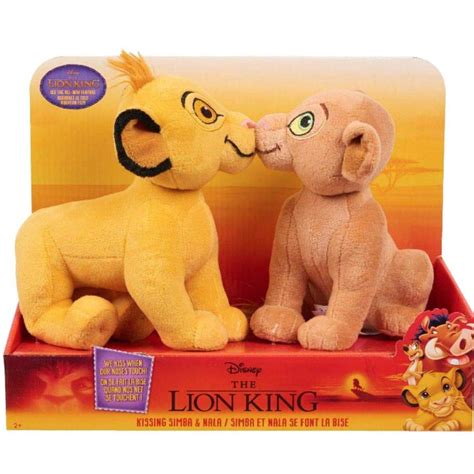 Buy Disney The Lion King Kissing Plush - Simba & Nala Online at ...