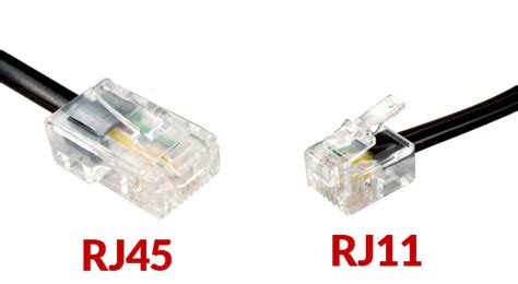 RJ45 VS RJ11