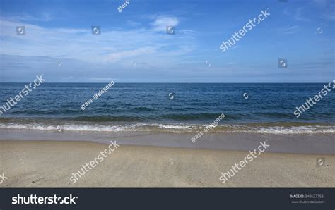 Minimalist Beach Scene Background Nature Theme Stock Photo (Edit Now ...