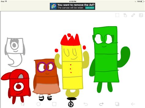 Numberblocks but in my series by flygonx19 on DeviantArt