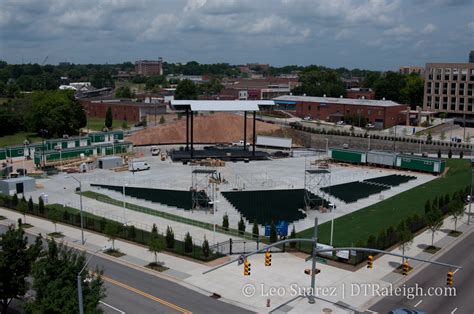 Finishing Touches On The Downtown Amphitheater – The Raleigh Connoisseur